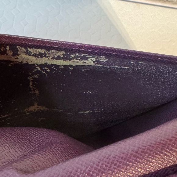 LOUIS VUITTON Yellow Epi leather Wallet international - Picture 6 of 9